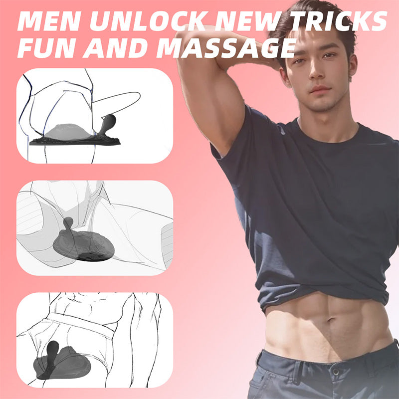 2026 New Anal Massager Dragon And Phoenix Pad Vibration Massager For Men And Women