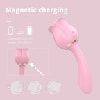 Rose Vibrator Tongue Licking Vibrator Masturbation Stick