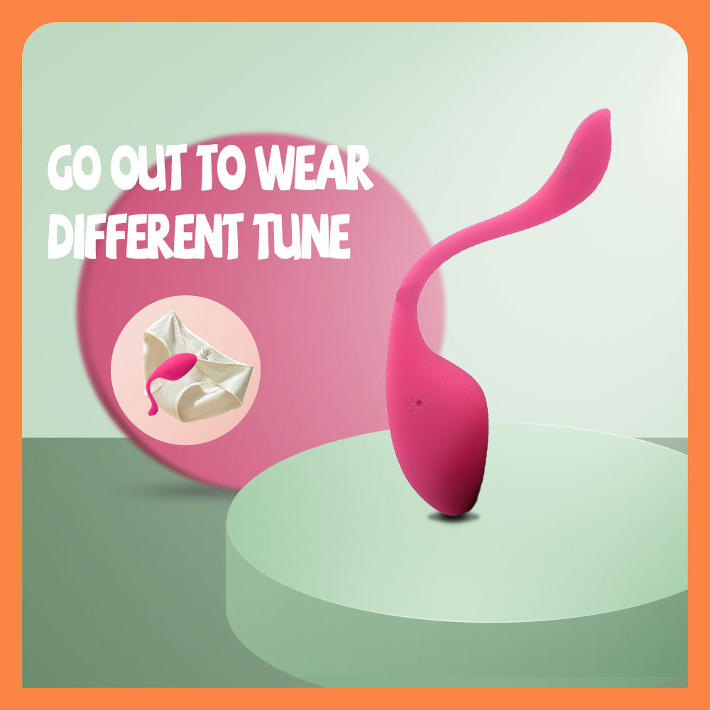 Pink Vibrating Dildo - Bluetooth Vibrator Edition