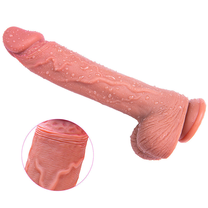 11.8 Inch Massage Liquid Silicone Dildo