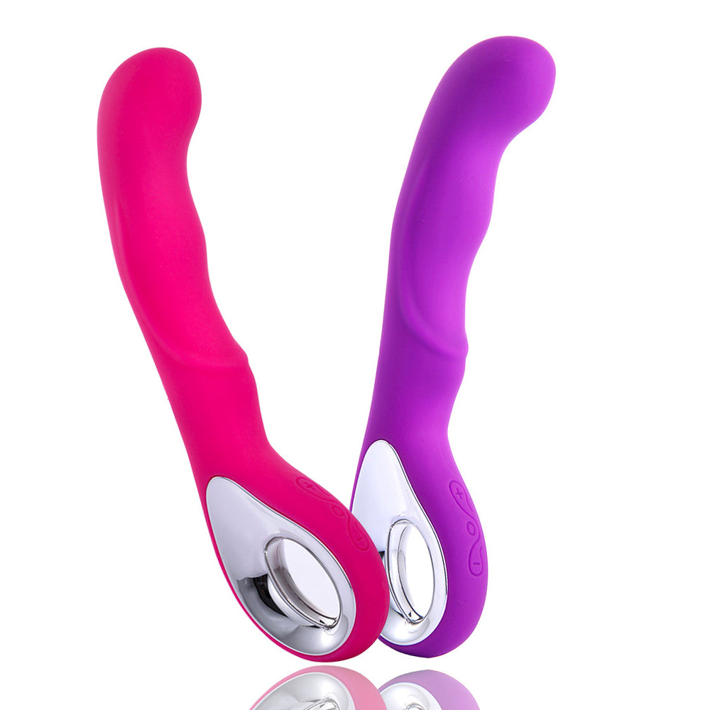 10 Frequency G-Spot vibration Rechargeable Vibrating Dildo