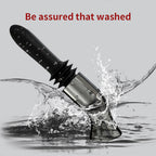4-Frequency Vibration + Telescopic Female Masturbation Vibrator Dildo
