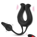 Wireless Remote Control Men's Penis Ring Vibrating Ring