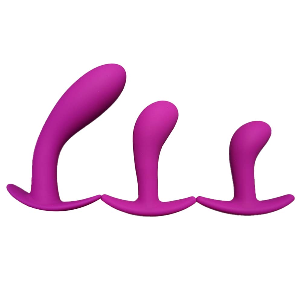 Premium Silicone Butt Plug - G-Spot Back Court Massage