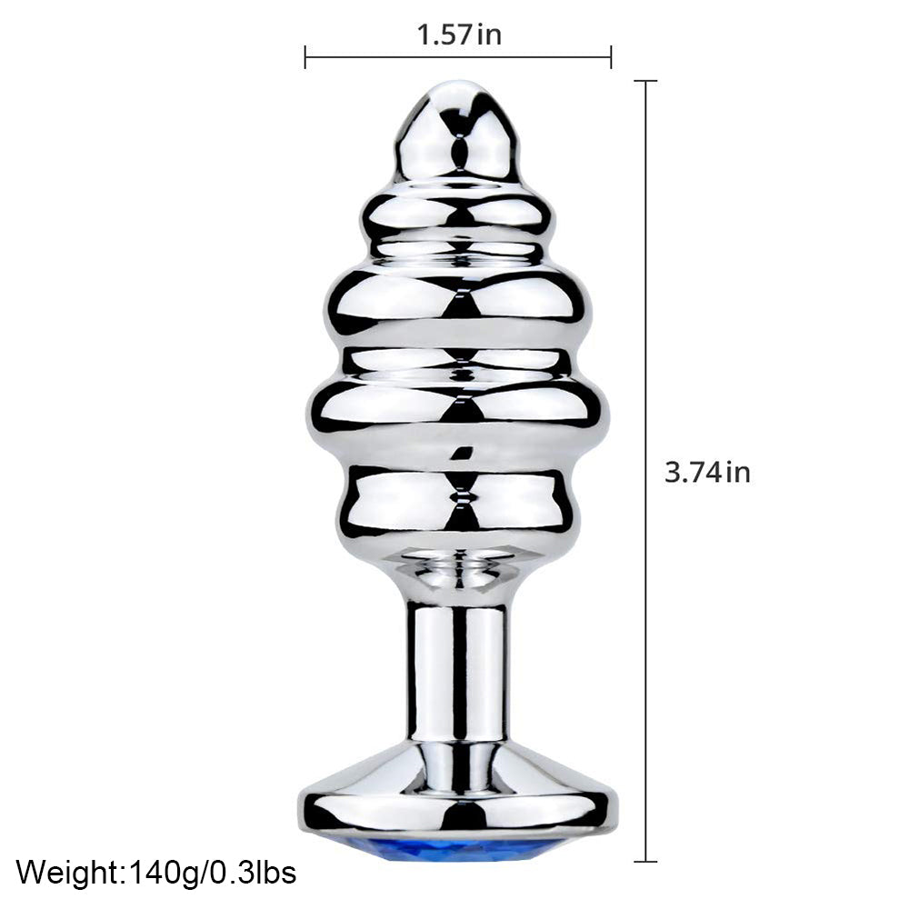 Stainless Steel Metal Anal Anal Threaded Anal Plug