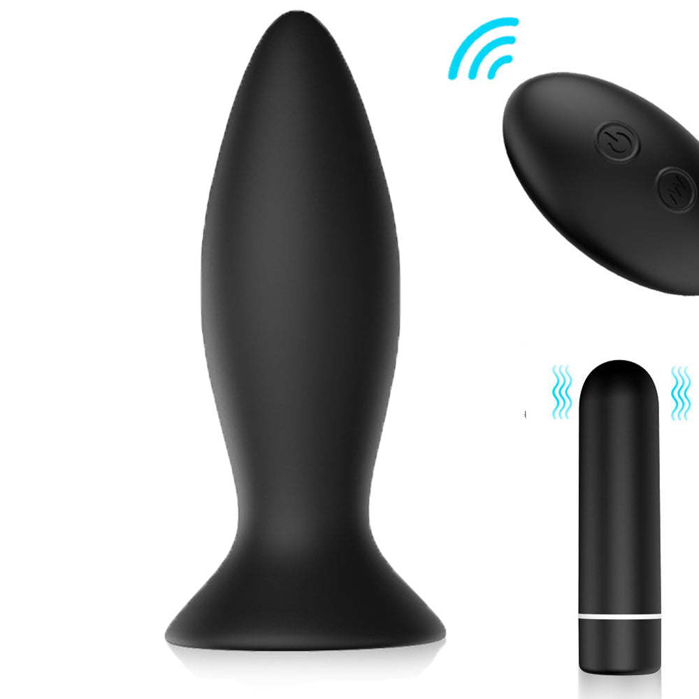 9 Vibrations Butt Plug  Vibrator