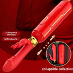 10 Frequency Automatic Pushing Back and Forth Dildo G-spot Vibrator