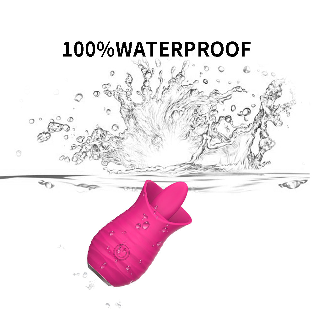 10 Frequency Tongue Vibrator Female Vibrator Rose Petal Vibrator