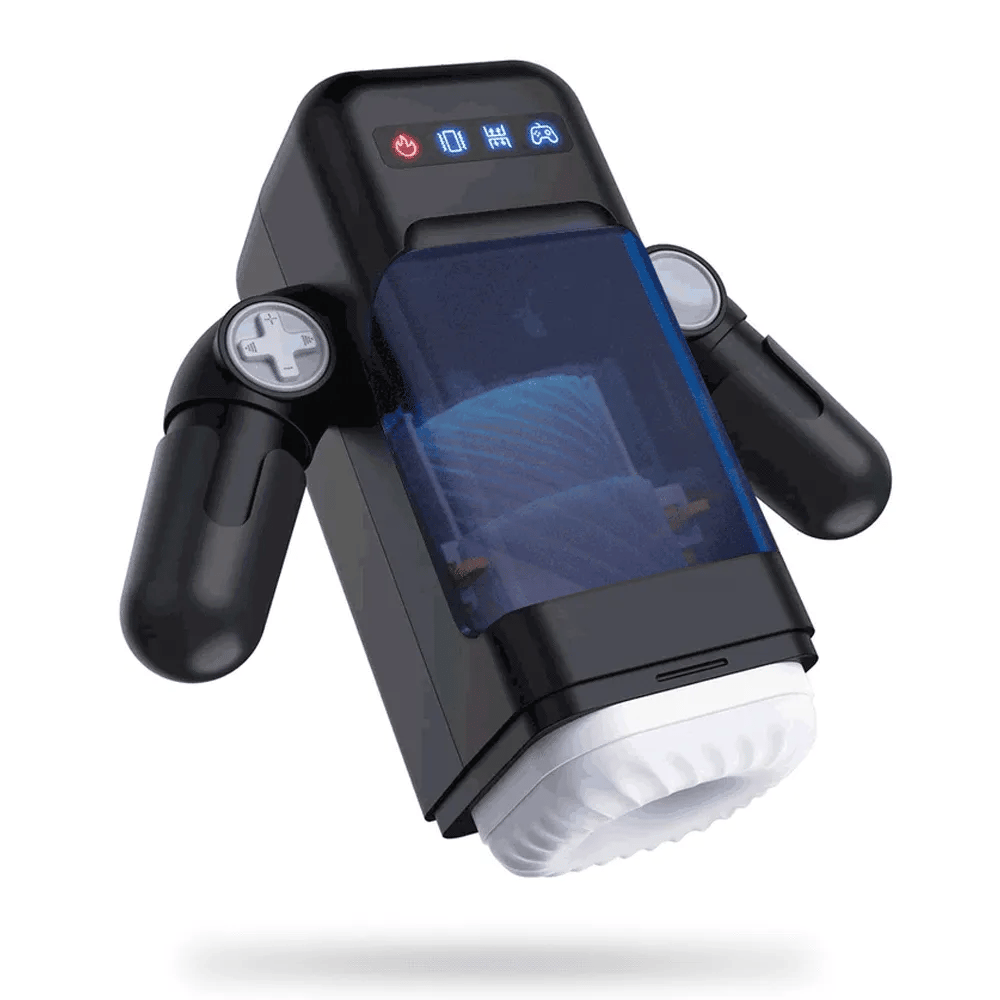 QuantumBot Automatic Male Strokers Cup with 10 Thrusting & Vibration Modes