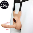 10 Frequency Vibration Wearable Silicone Dildo