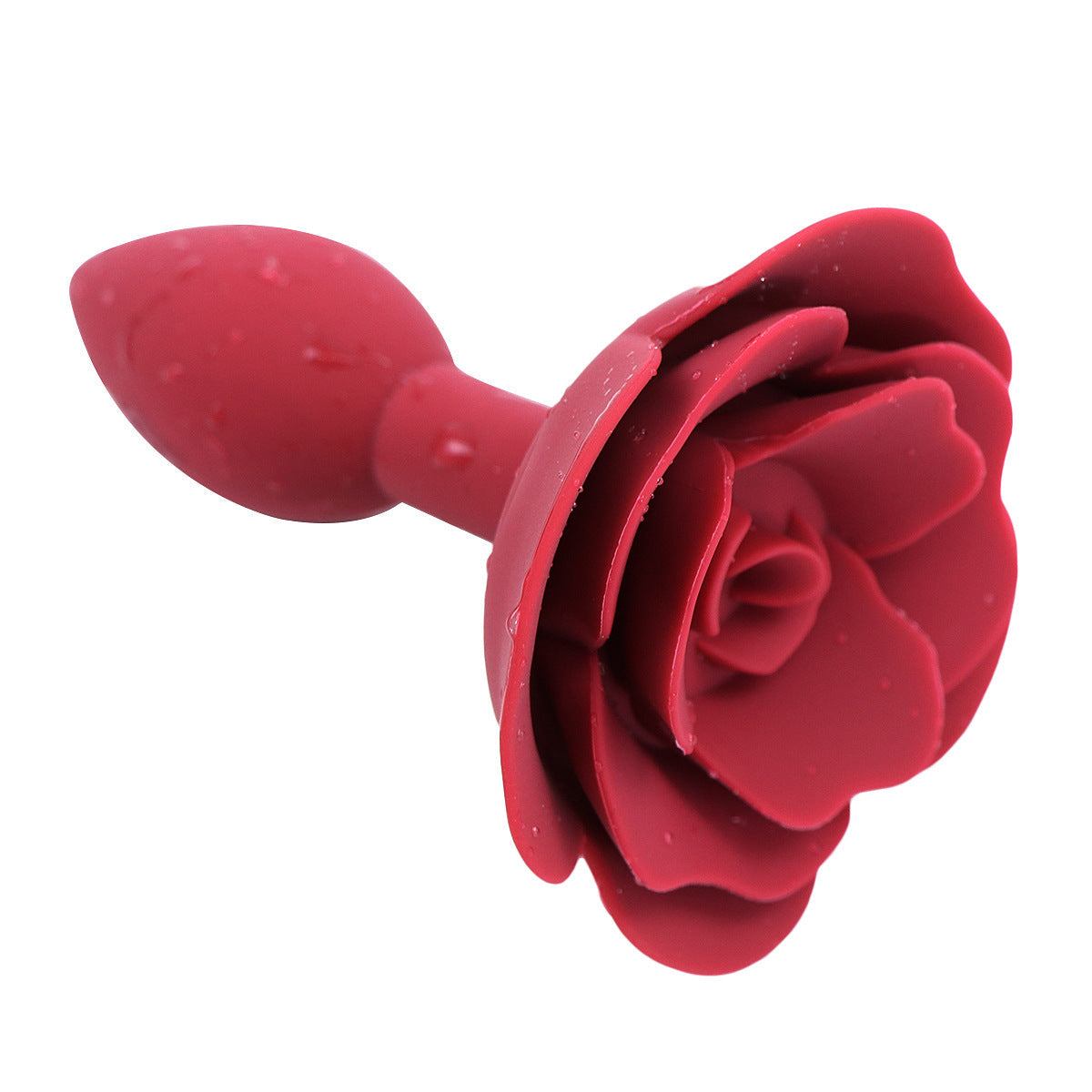 Rose Red Butt Plug Training Butt Plug Backyard Sex Toys