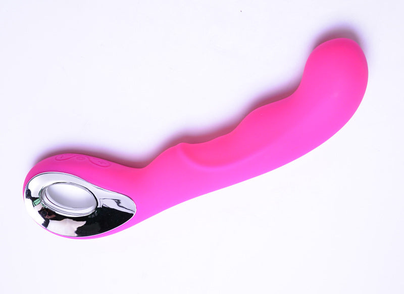 10 Frequency G-Spot vibration Rechargeable Vibrating Dildo