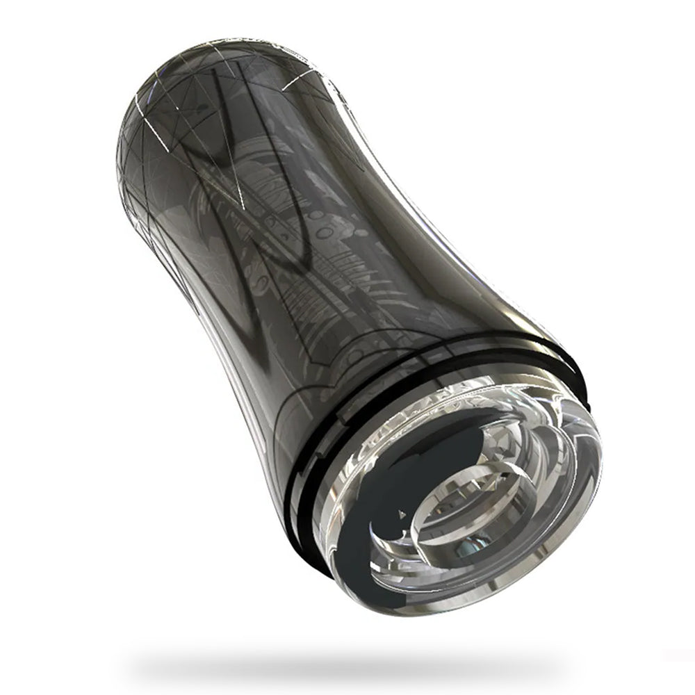 Red Eagle 10 Vibrations Air Pressure Sucking Electric Male Stroker Transparent Soft for Penis Stimulation
