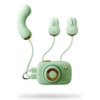 SVAKOM Multifunctional Camera Suckers Vibrators-Green Female Masturbators Adult Erotic Products