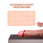 Tarzan Dildo Bendable Thrusting Dildo With Suction Cup 8.86 Inch