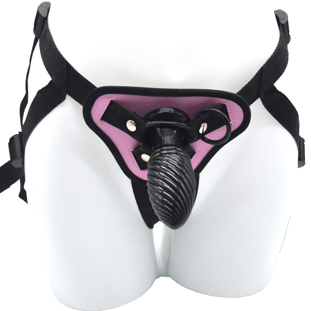 Small Threaded Butt Plug Lesbian Wearable Dildo