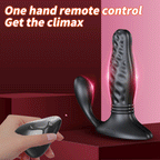2026 New UXOL Anal Vibrators 3 Thrusting & 9 Vibrating Wireless Remote Control,  IPX7 Waterproof Prostate Massager Adult Toys