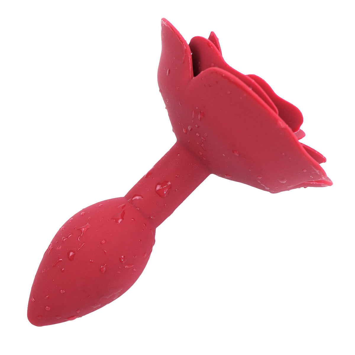 Rose Red Butt Plug Training Butt Plug Backyard Sex Toys