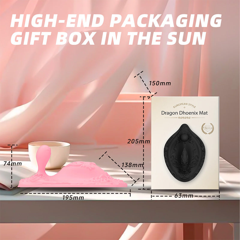 2026 New Anal Massager Dragon And Phoenix Pad Vibration Massager For Men And Women