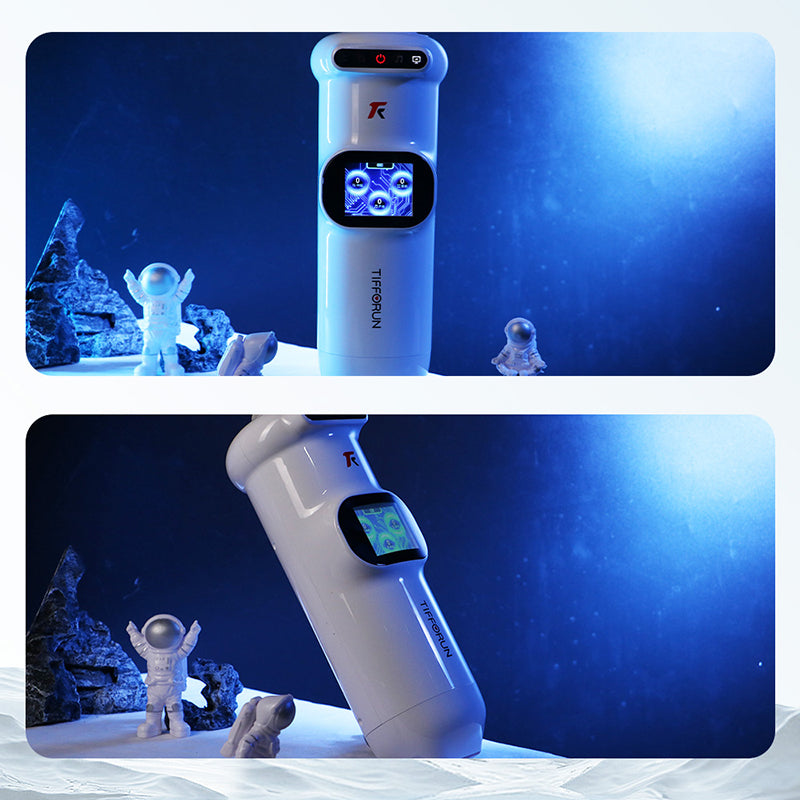 2026 New Stroker Uxol Heating 9 Vibration & 9 Thrusting Male Stroker with Moan Function, Full LCD Display Uxolclub Sex Toys for Men