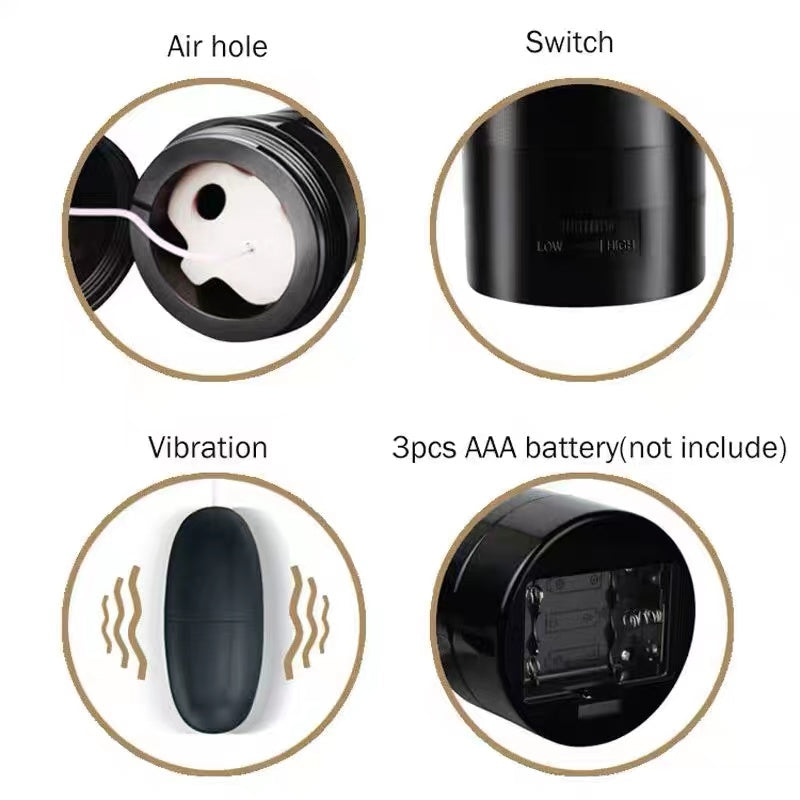 12 Modes Football Vibrating Cock Ring & Male Vibrator Toy