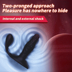 2026 New UXOL Anal Vibrators 3 Thrusting & 9 Vibrating Wireless Remote Control,  IPX7 Waterproof Prostate Massager Adult Toys