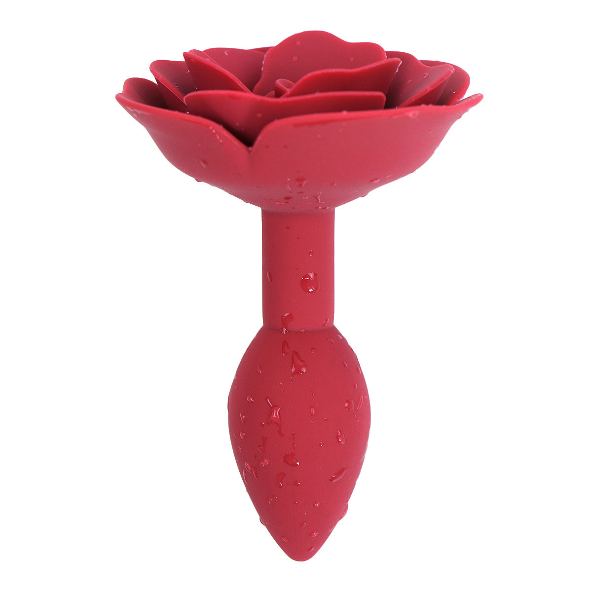 Rose Red Butt Plug Training Butt Plug Backyard Sex Toys