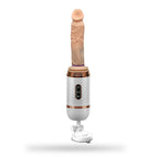 7-Frequency Telescopic Vibration Hands-Free Automatic Thrust Women's Masturbation Device Realistic Dildo Vibrator