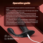 2026 New UXOL Anal Vibrators 3 Thrusting & 9 Vibrating Wireless Remote Control,  IPX7 Waterproof Prostate Massager Adult Toys