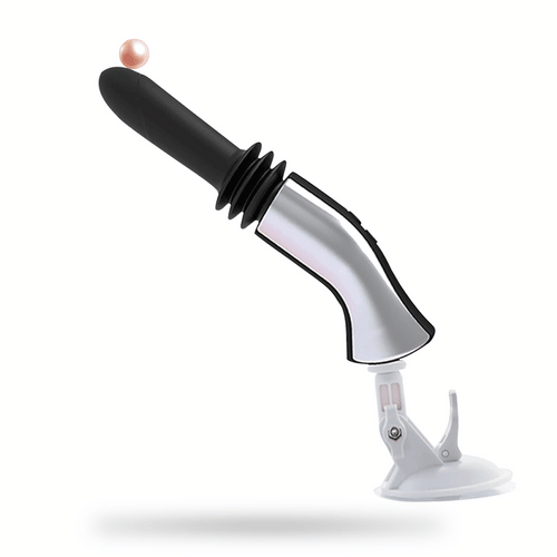 4-Frequency Vibration + Telescopic Female Masturbation Vibrator Dildo