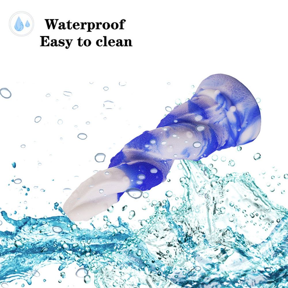 Liquid Silicone Shaped Anal Plug Dildo