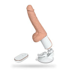 Fully Automatic Intelligent Heated 360-Degree Swinging Telescopic Dildo