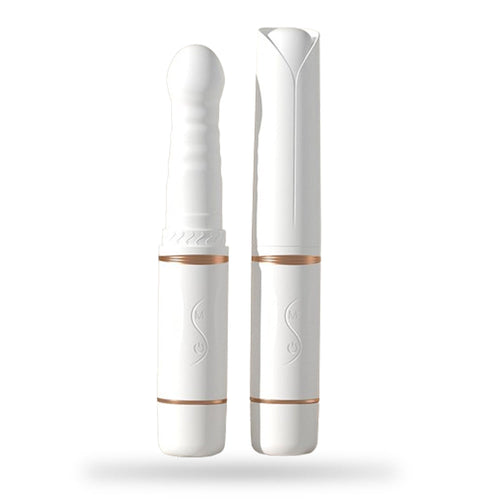 3-Frequency Automatic Telescopic Vibration Smart Heated Dildo
