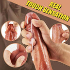 6.3" Heating Thrusting Vibrator with 9 Vibration & 3 Motion Modes – Realistic Silicone