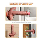 Tarzan Dildo Bendable Thrusting Dildo With Suction Cup 8.86 Inch