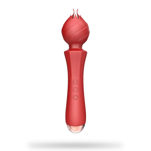 20 Frequency Vibration Mode Rose Vibrators Magic Wand Rechargeable