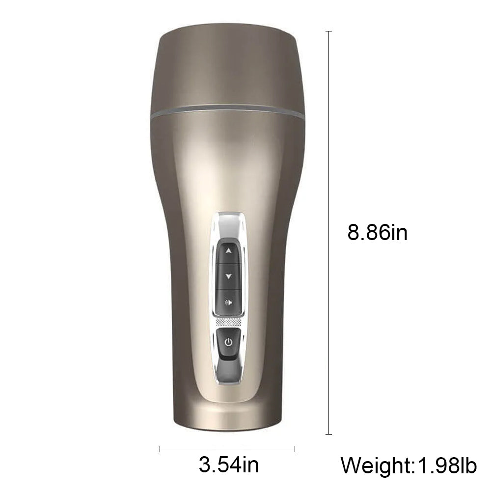 Leten Smart Control 10 Frequency Vibration Pronounce Male Stroker