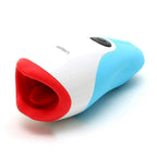 Leten 10 Vibrating Male Stroker Smart Warmer Tongue Licking Blowjob Toy