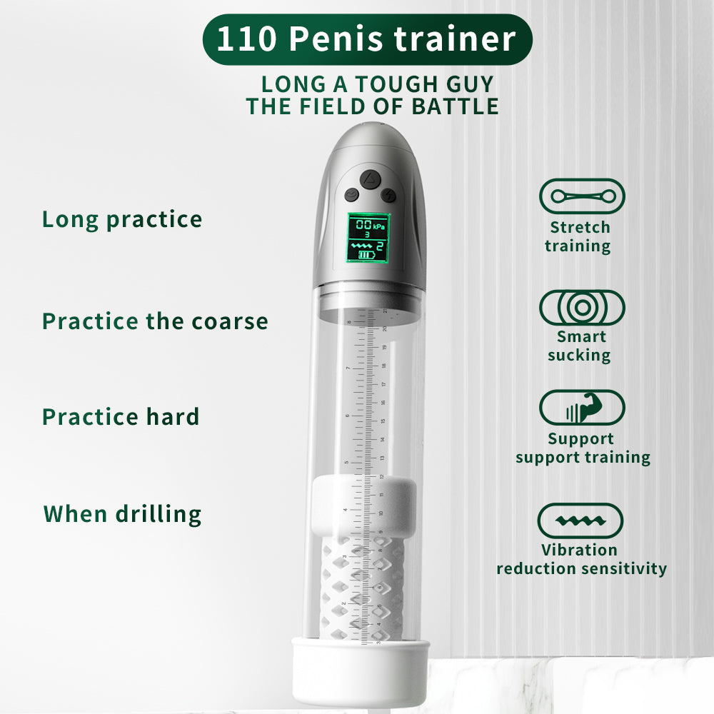 LG110 Remote Control Automatic Suction Male Stroker with LED Display