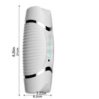 Double Head Male Stroker Intelligent Heating Sound Blowjob Toy