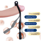 Vibrating Locking Penis Ring