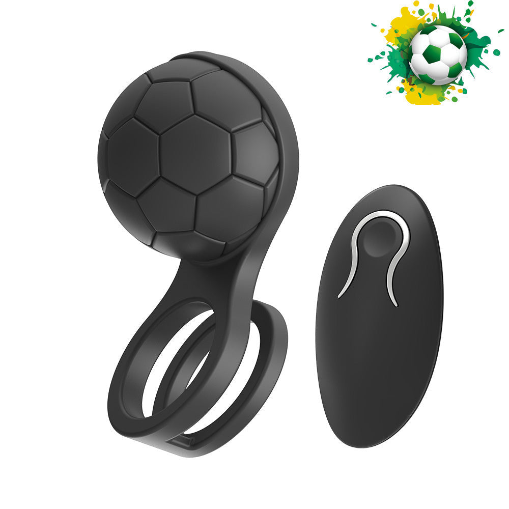 12 Modes Football Vibrating Cock Ring & Male Vibrator Toy