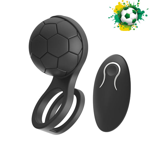 12 Modes Football Vibrating Cock Ring & Male Vibrator Toy