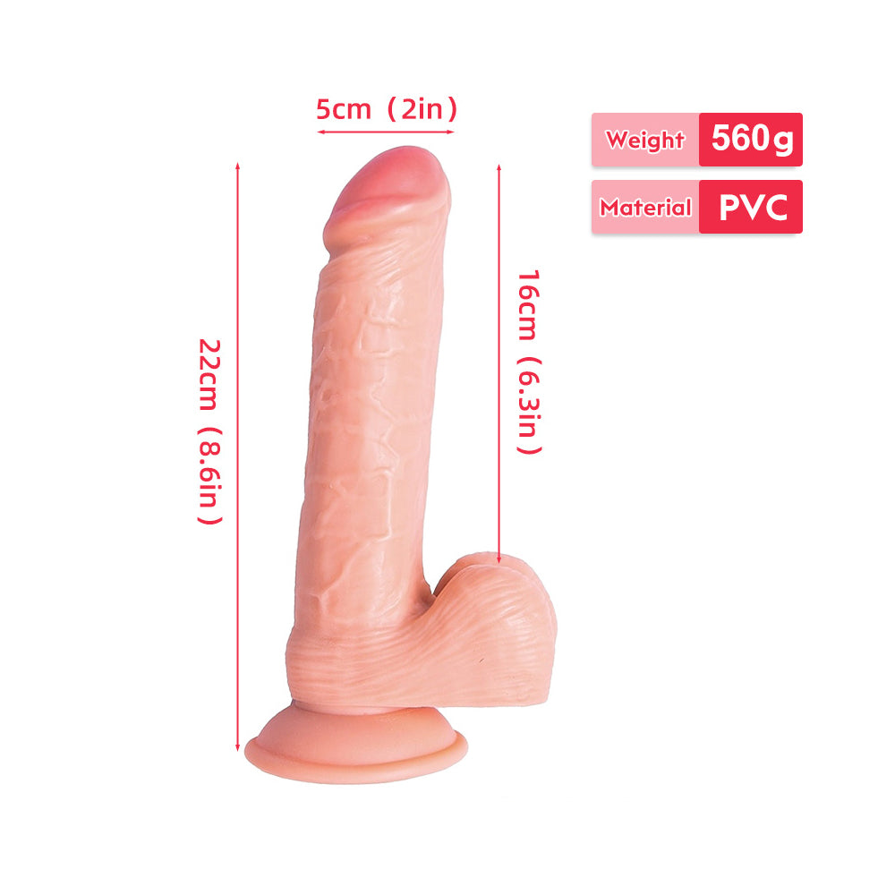 8.6 Inch Lifelike Dildo & Suction Cup Dildos for Women