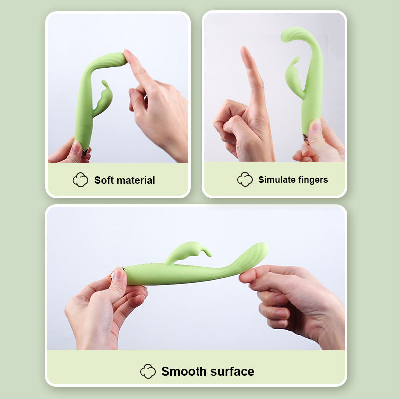 10 Frequency Dual Vibration G-Spot Vibrator