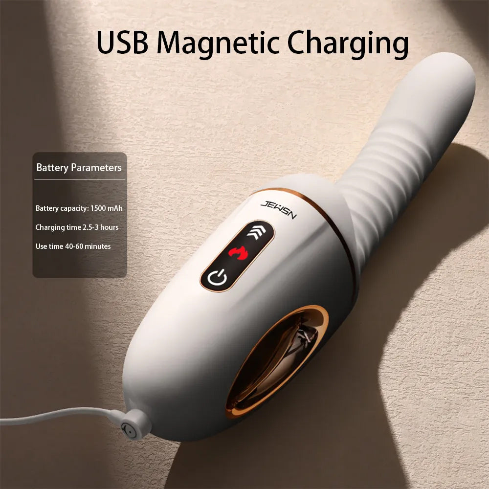 JEWSN G40 Automatic Retractable Heated Handheld Dildo