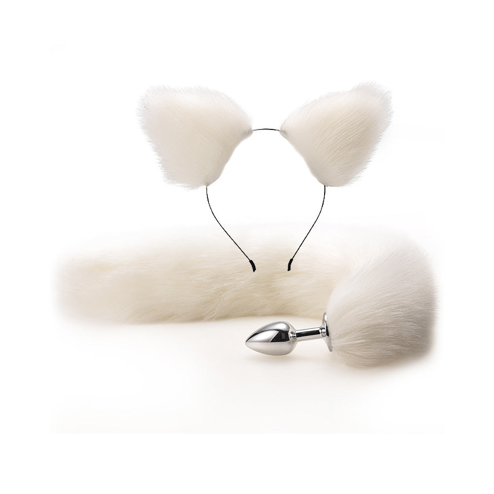 Butt Plug with Tail | Metal Butt Plug Anal Stimulation Toy