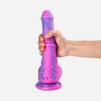 UXOL Silicone Simulation Suction Cup Dildo | Purple Dildo 8 Inch