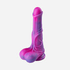 UXOL Silicone Simulation Suction Cup Dildo | Purple Dildo 8 Inch