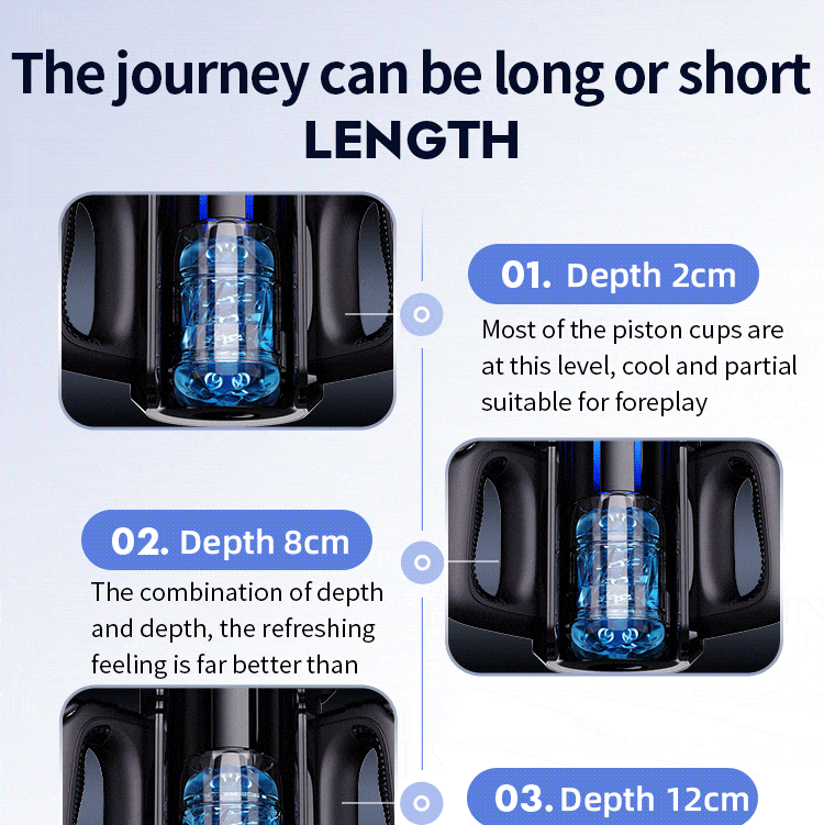 Leten Cannon King Pro Fully Automatic Stroker Ultra-Long Male Stroke Machine With Handle